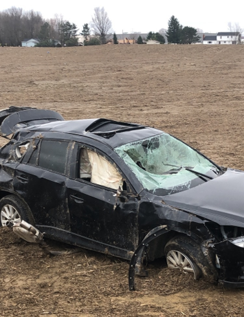 Tornado damage, Shelby OH, April 2019 (credit: NWS Cleveland).