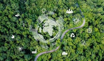 Environmental technology concept