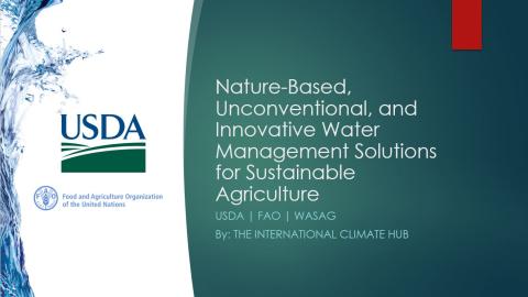 Water Webinar Title Page